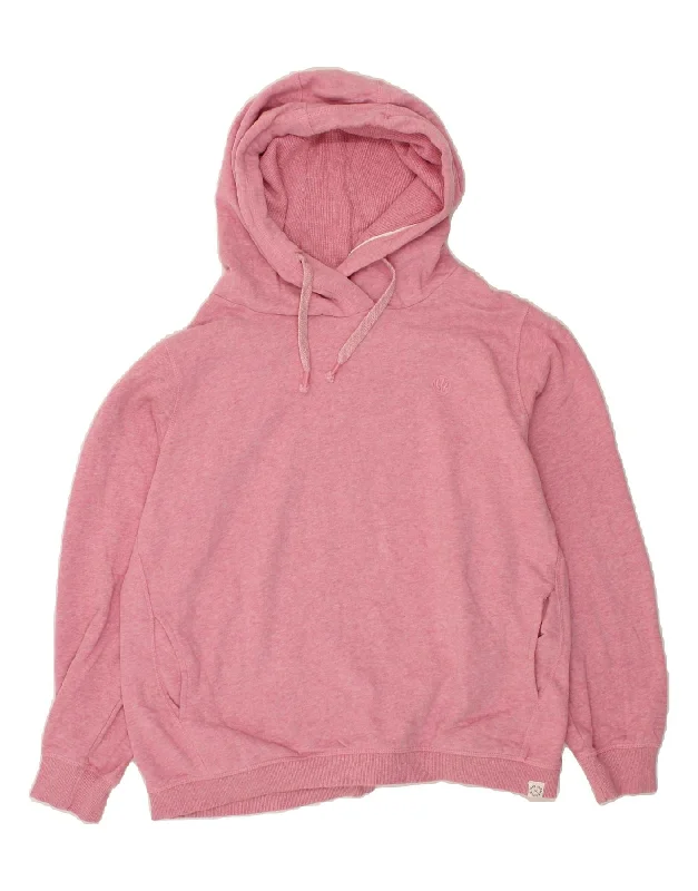 FAT FACE Womens Hoodie Jumper UK 14 Medium Pink Cotton Hoodie with Thumb Holes Functional Cozy FAT FACE Womens Hoodie Jumper UK 14 Medium Pink Cotton Hoodie with Thumb Holes Functional Cozy