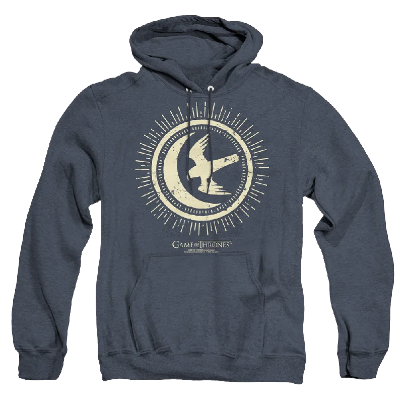 Game of Thrones Arryn Burst Sigil - Heather Pullover Hoodie Soft Wool Sweater