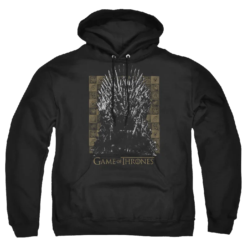 Game of Thrones Iron Throne - Pullover Hoodie Sabrina Neck Pullover