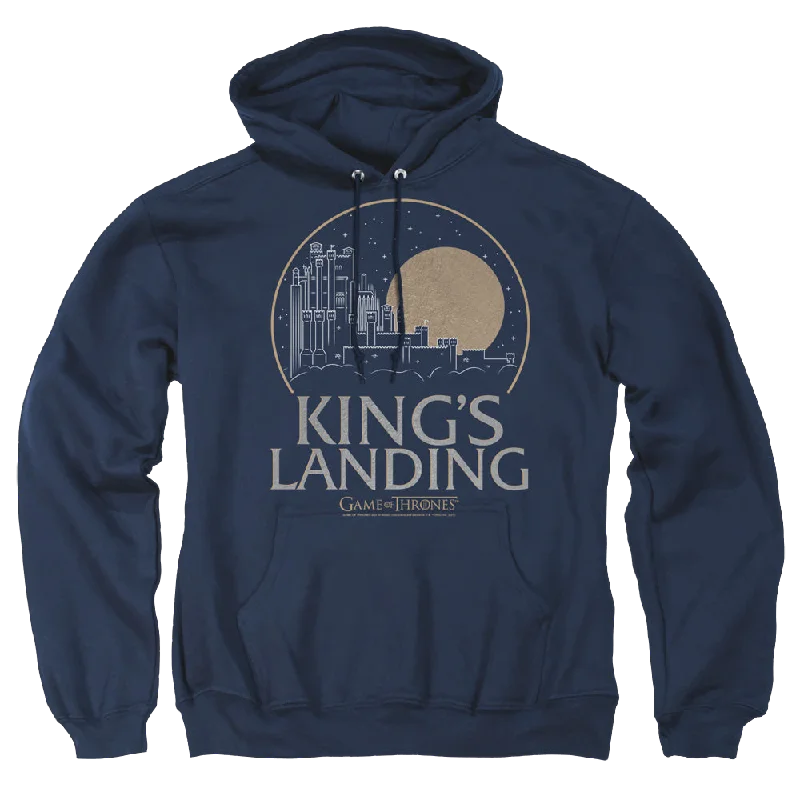Game of Thrones Kings Landing - Pullover Hoodie Mock Neck Pullover