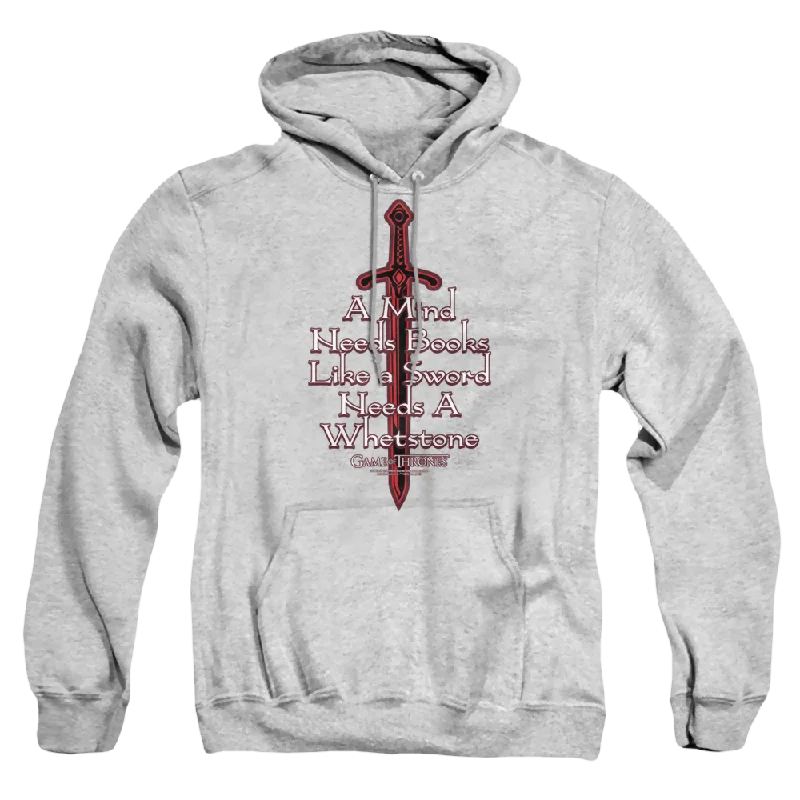 Game of Thrones The Mind Needs Books - Pullover Hoodie Honey Neck Pullover