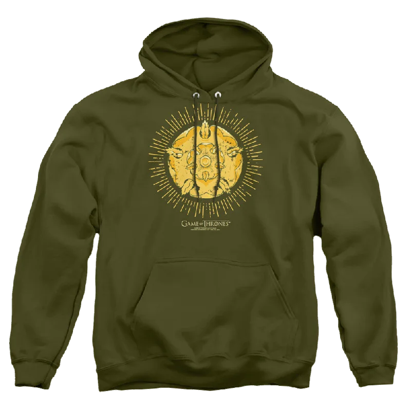 Game of Thrones Tyrell Burst Logo - Pullover Hoodie Square Neck Pullover