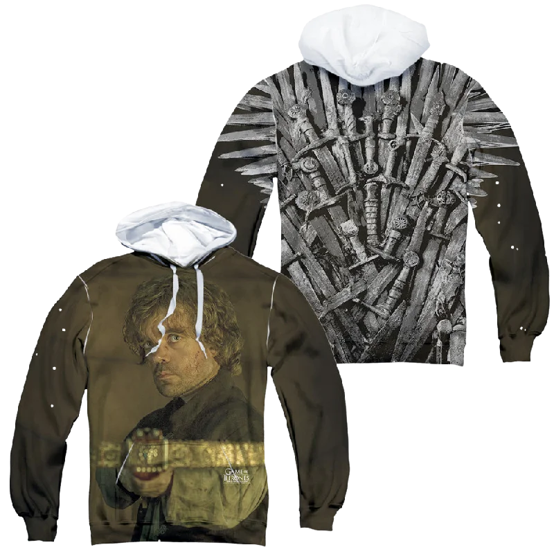 Game of Thrones Tyrion For The Throne F/B - All-Over Print Pullover Ribbed Crew Neck Game of Thrones Tyrion For The Throne F/B - All-Over Print Pullover Ribbed Crew Neck