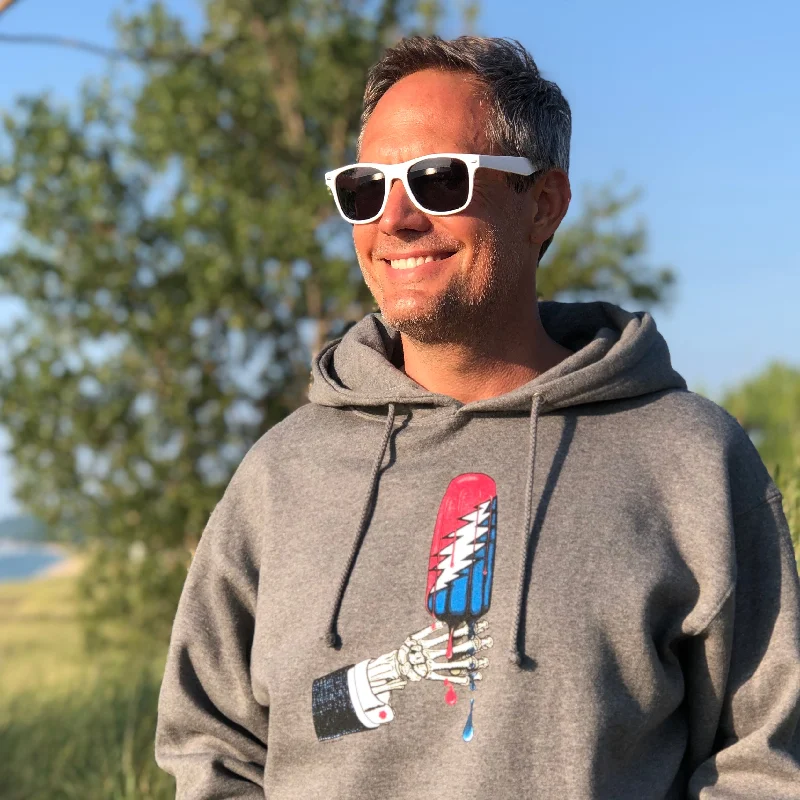 Grateful Dead Rocket Pop Unisex Heavyweight Hoodie - XS & S ONLY Hoodie with Fur Luxurious Winter Grateful Dead Rocket Pop Unisex Heavyweight Hoodie - XS & S ONLY Hoodie with Fur Luxurious Winter