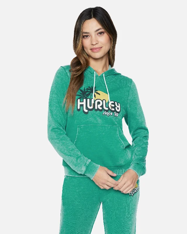 Harper Burnout Perfect Fleece Hoodie Hoodie with Pocket Utility Practical