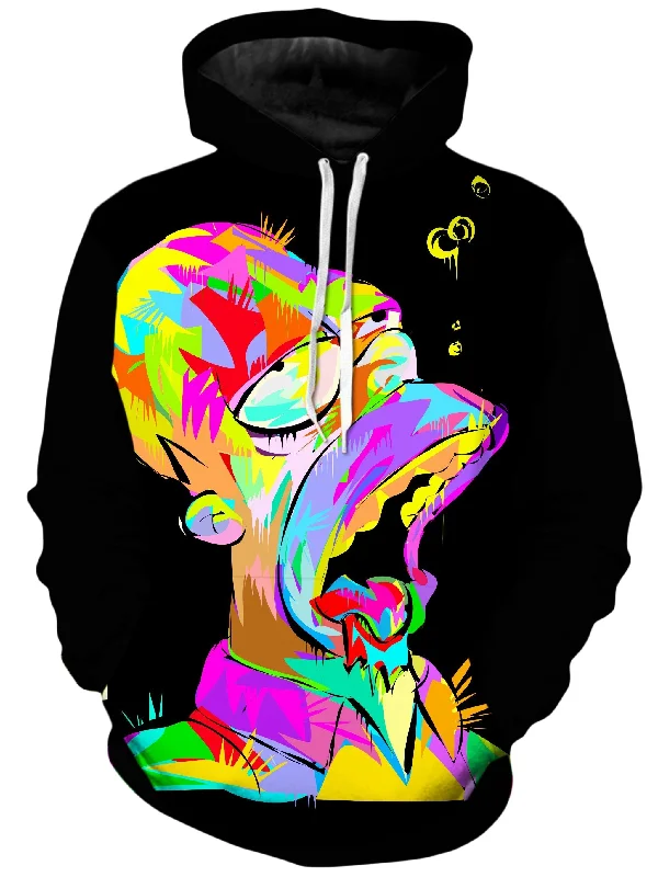Homie Unisex Hoodie Hoodie with Hem Embroidery Detailed Premium