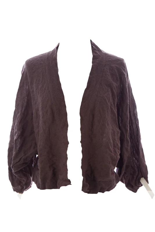 LAURIE B. Women's Cobblestone Open Front Shrug Sweater MB83320 Sz S $44 NEW Velvet Chenille Corduroy LAURIE B. Women's Cobblestone Open Front Shrug Sweater MB83320 Sz S $44 NEW Velvet Chenille Corduroy