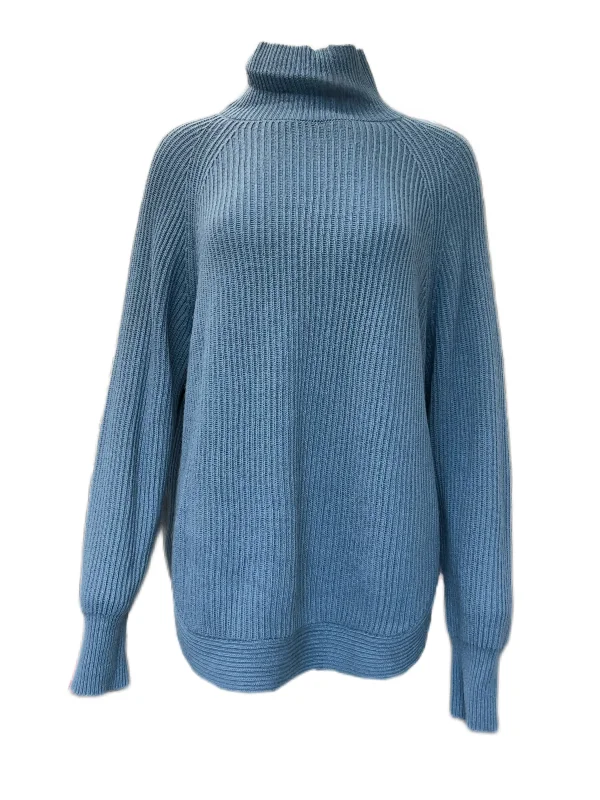 Marella By Max Mara Women's Blue Quadro Knitted Sweater Size L NWT Lightweight Heavyweight Midweight Marella By Max Mara Women's Blue Quadro Knitted Sweater Size L NWT Lightweight Heavyweight Midweight