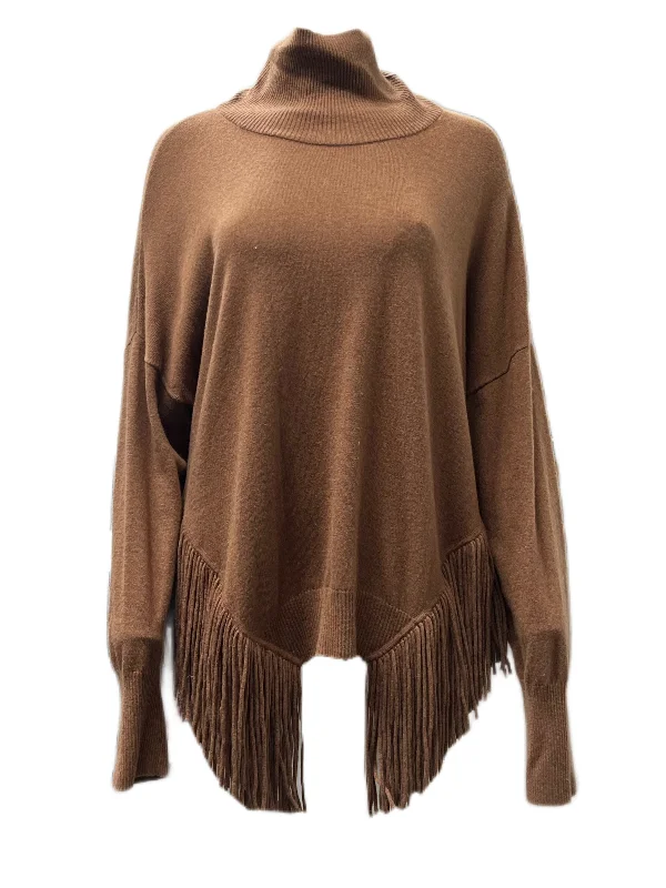 Marella By Max Mara Women's Brown Carlo Knitted Sweater NWT Seamless Knitted Crochet Marella By Max Mara Women's Brown Carlo Knitted Sweater NWT Seamless Knitted Crochet