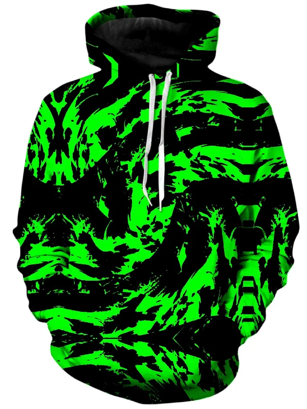 Neon Graffiti Paint Splatter Unisex Hoodie Hoodie with Logo Branding Identity