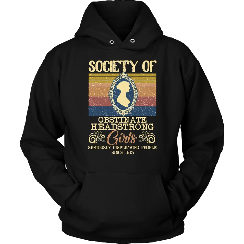 "Obstinate Headstrong Girls" Hoodie Cotton Hoodie Fleece Lining Warmth