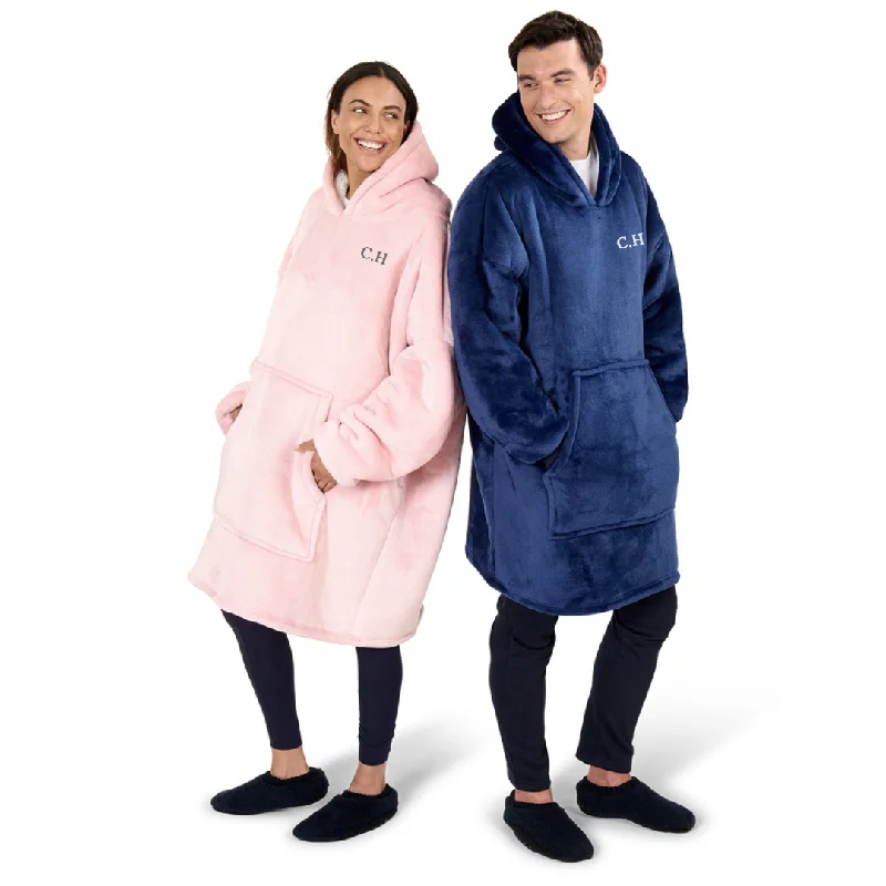 Personalised Sherpa Oversized Hoodie Blanket Hoodie with Elastic Cuffs Stretchable Comfortable Personalised Sherpa Oversized Hoodie Blanket Hoodie with Elastic Cuffs Stretchable Comfortable