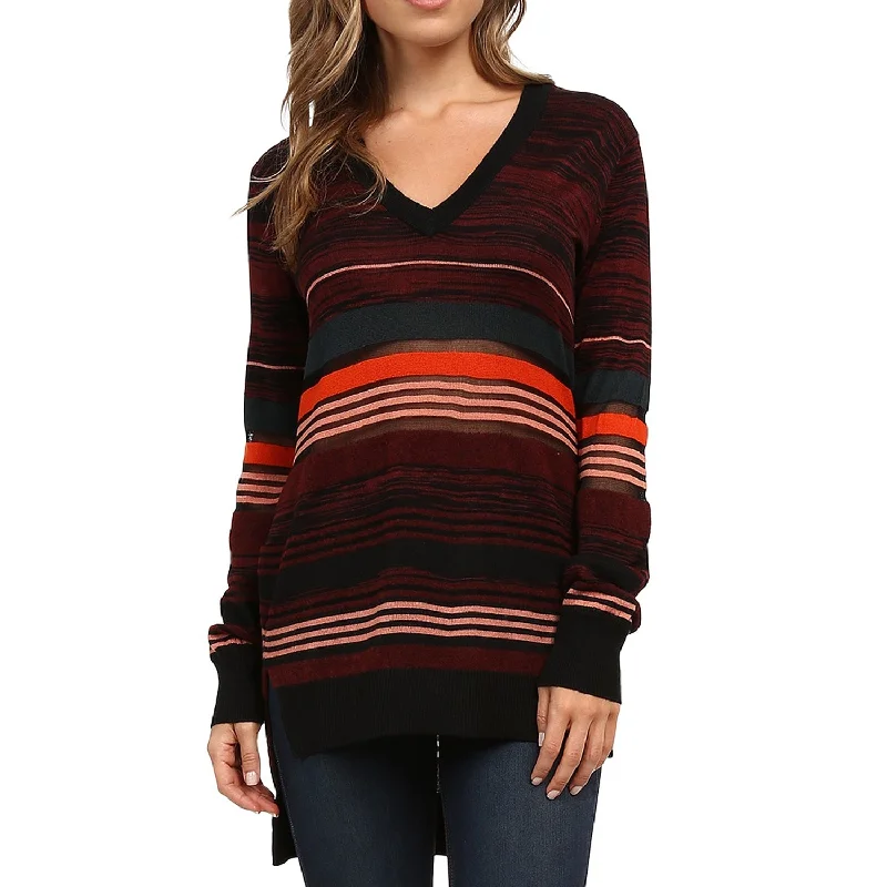 REBECCA MINKOFF Women's Multicolor Astride Striped Tunic Sweater $228 NWT Seamless Knitted Crochet REBECCA MINKOFF Women's Multicolor Astride Striped Tunic Sweater $228 NWT Seamless Knitted Crochet
