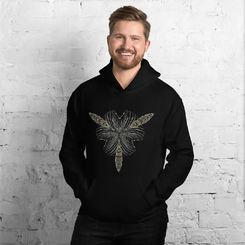 Strecoza Unisex Hoodie - Made to order - Choice of Colours Hoodie with Print Artistic Unique