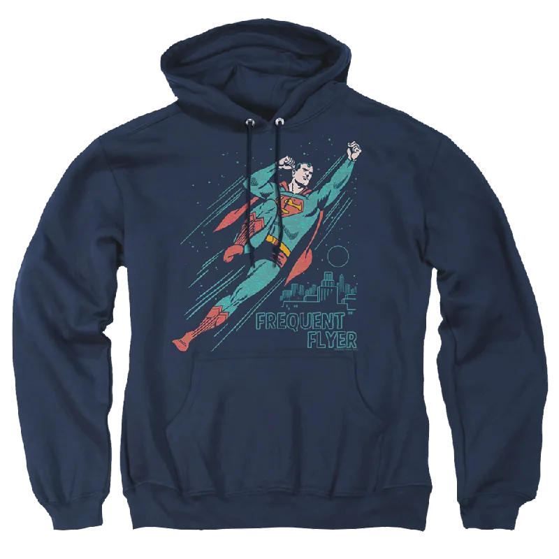 Superman Frequent Flyer - Pullover Hoodie Halter Neck Top