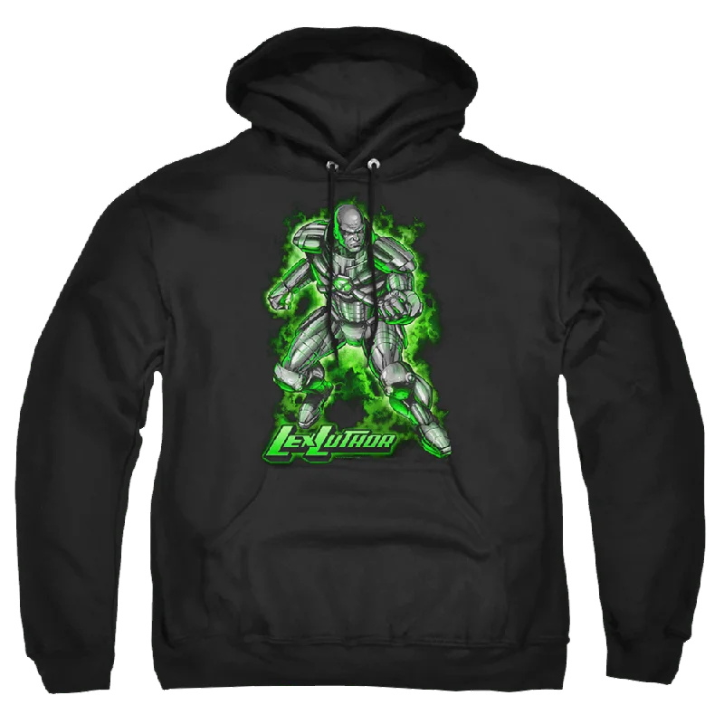 Superman Kryptonite Powered - Pullover Hoodie Turtleneck Warm Pullover