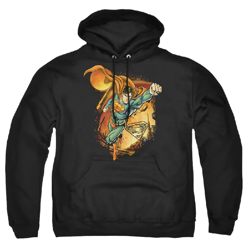 Superman Last Sons - Pullover Hoodie Surplice Neck Pullover