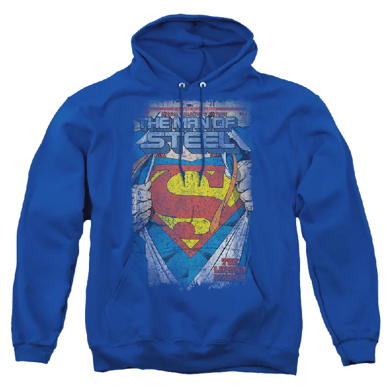 Superman Legendary - Pullover Hoodie Set Sleeve Pullover