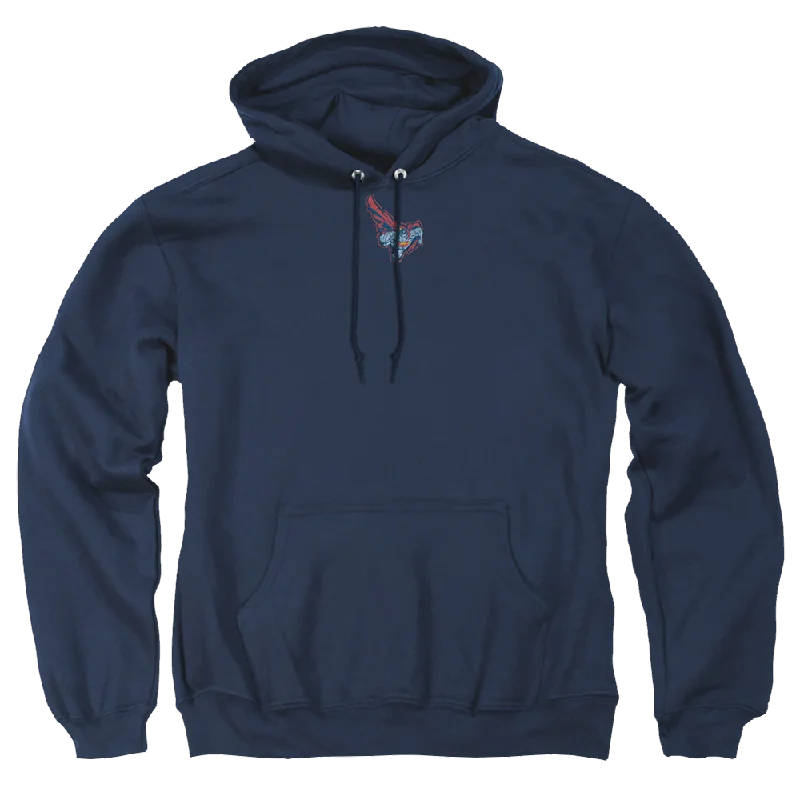 Superman Scribble & Soar - Pullover Hoodie Turtleneck Warm Pullover