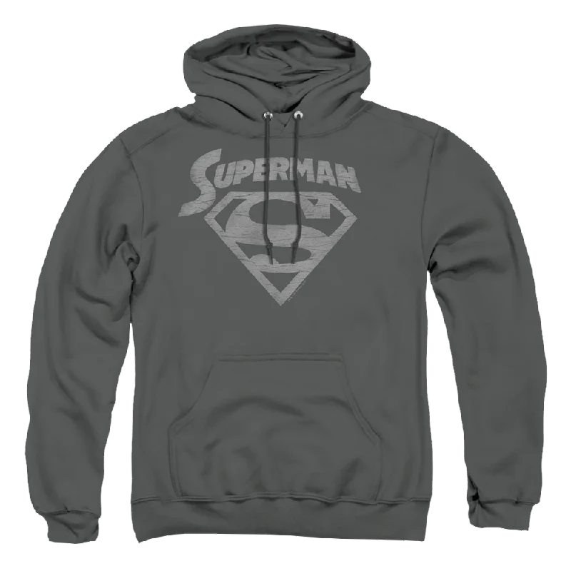 Superman Super Arch - Pullover Hoodie Cold Shoulder Design