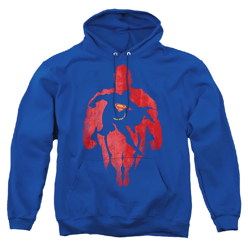 Superman Super Knockout - Pullover Hoodie Hooded Pullover Sweater