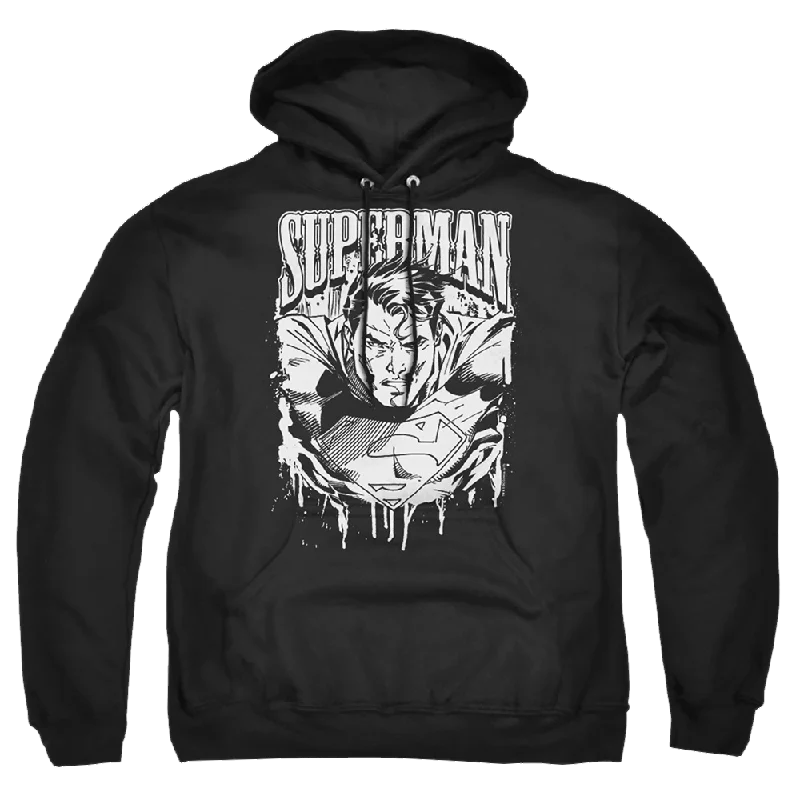 Superman Super Metal - Pullover Hoodie Cashmere Luxurious Pullover