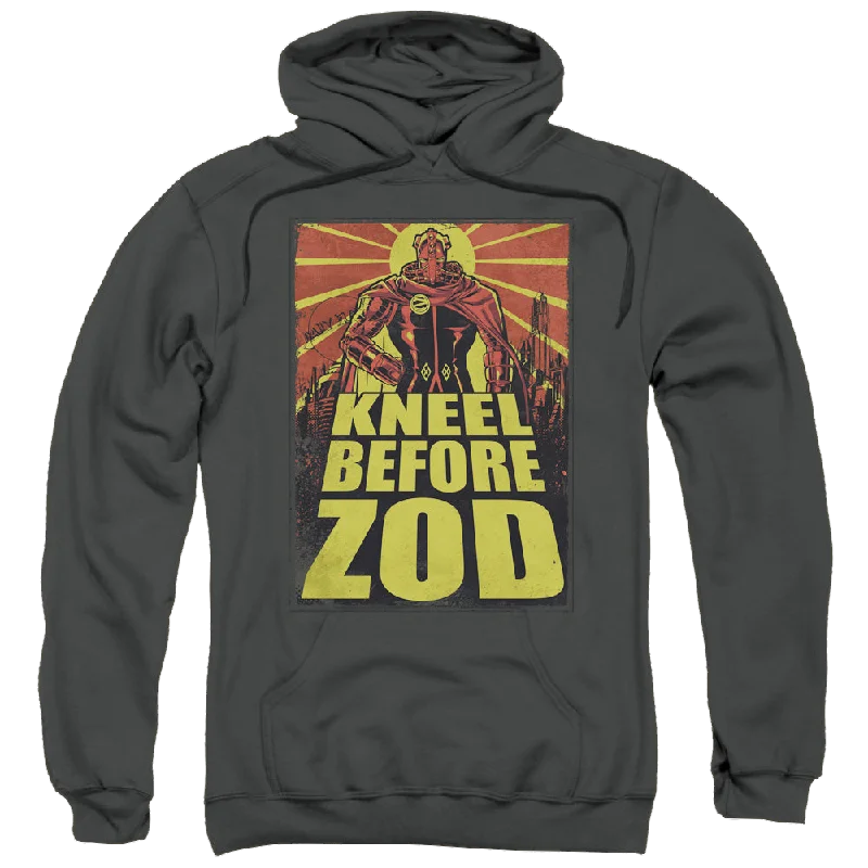 Superman Zod Poster - Pullover Hoodie Boat Neck Sweater