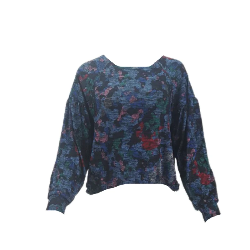 TEREZ Women's Printed Blue Airforce Sweater #24458534 NWT Machine Wash Dry Clean Hand Wash TEREZ Women's Printed Blue Airforce Sweater #24458534 NWT Machine Wash Dry Clean Hand Wash