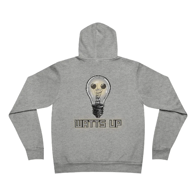 Watts Up GTG Automation Badge Color Logo Hoodie Hoodie with Hood Adjustable Protection Watts Up GTG Automation Badge Color Logo Hoodie Hoodie with Hood Adjustable Protection
