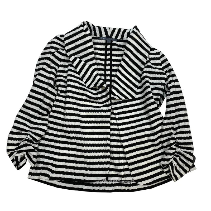 Blazer By Elliott Lauren In Black & White, Size: S Women's Premium Blazer