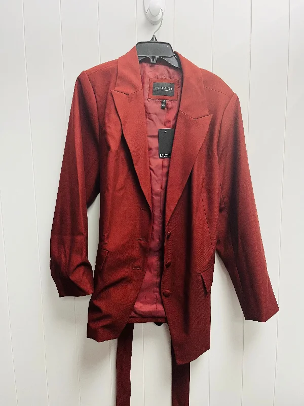 Blazer By Eloquii In Red, Size: 20 Women's Simple Jacket