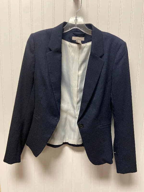 Blazer By H&m In Navy, Size: Xs Women's Trendy Suit