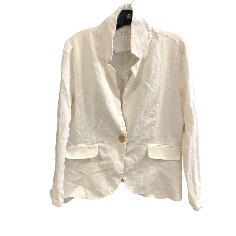 Blazer By Just Fab In Cream, Size: Xl Women's Warm Suit