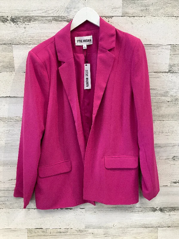 Blazer By Steve Madden In Pink, Size: L Women's Radiation Jacket