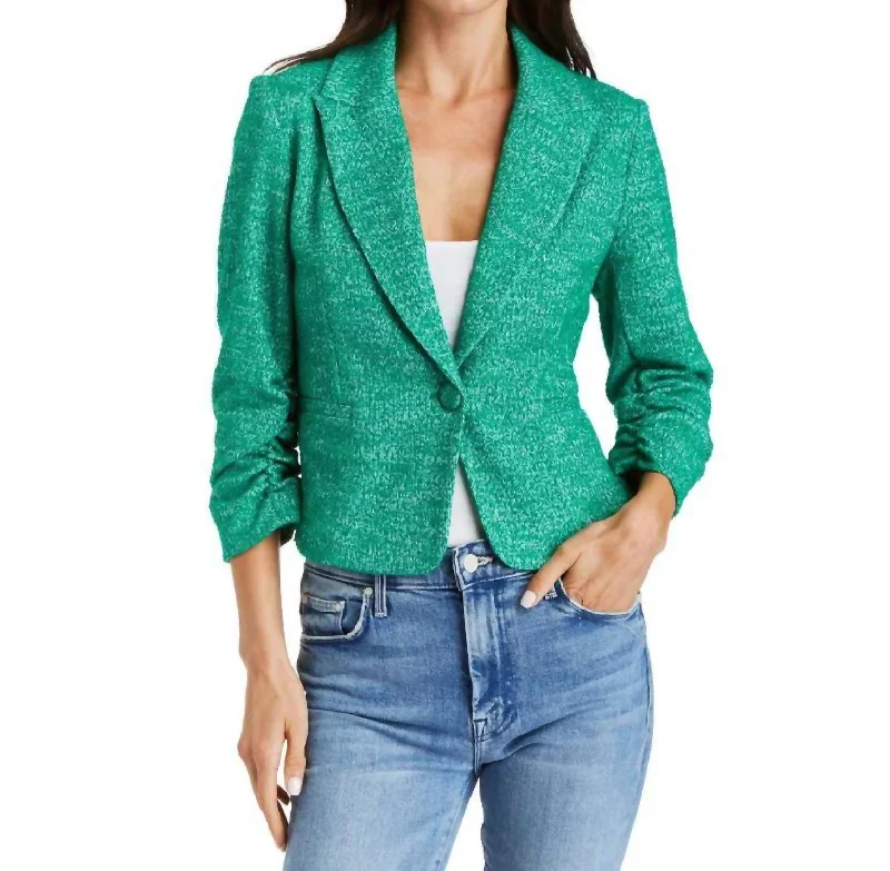 Suzie Blazer In Kelly Green Women's Fashion Blazer