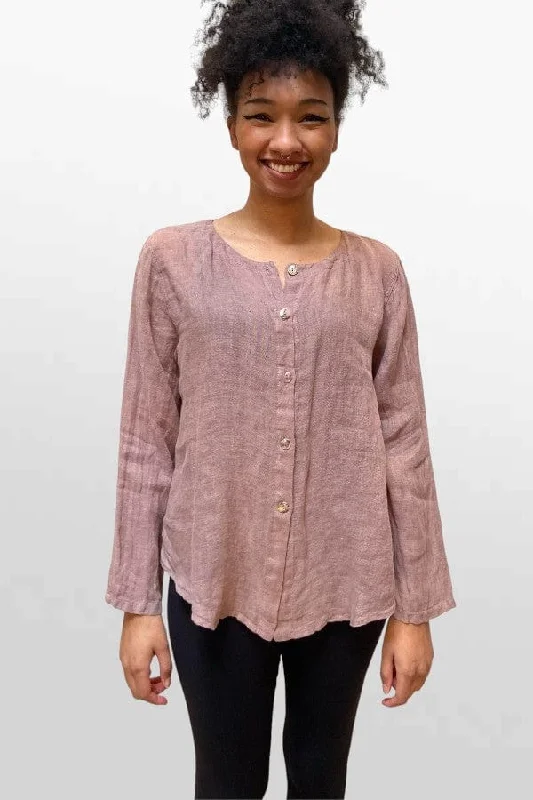Long Sleeve Linen Cardigan Silk Blend Satin Velvet