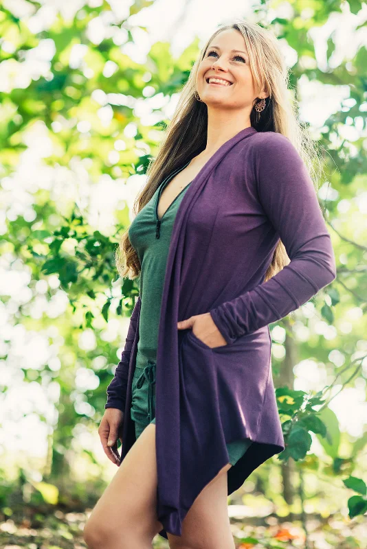 Nomads Hemp Wear Twilight Cardigan Layered Multi-layer Single Layer