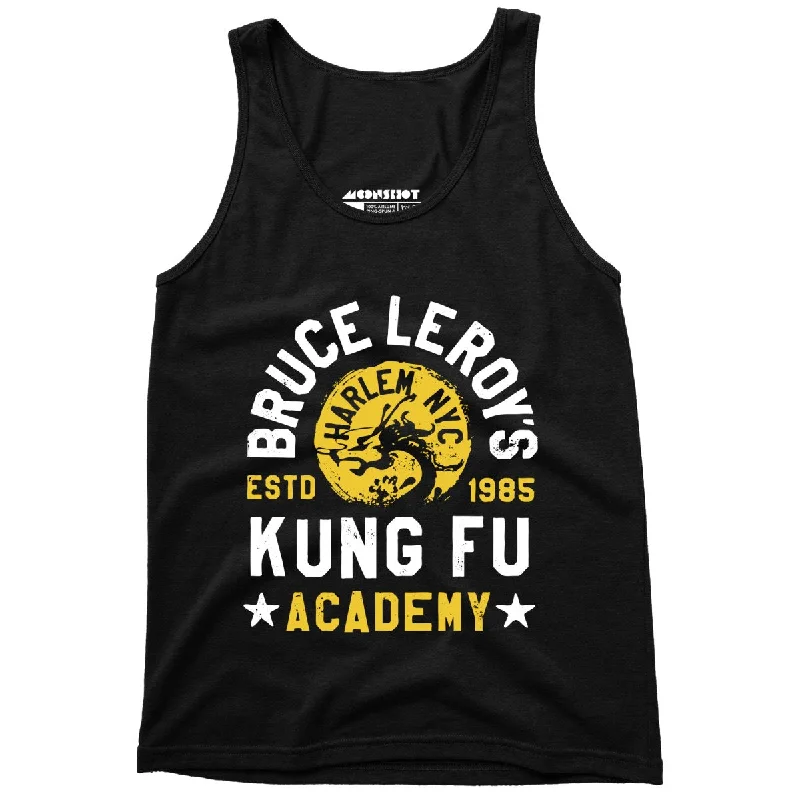 Bruce Leroy's Kung Fu Academy - Unisex Tank Top cold shoulder tank