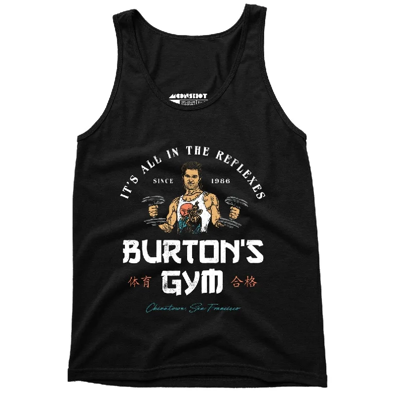 Burton's Gym - Unisex Tank Top strapless tank top