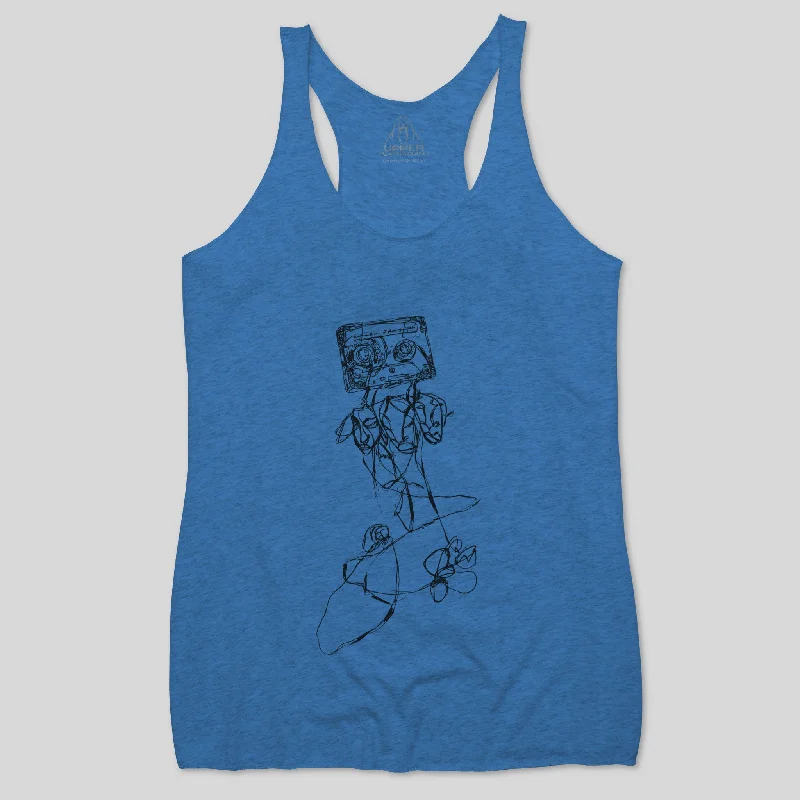 SLOW JAMS WOMEN'S RACERBACK TANK basic tank top