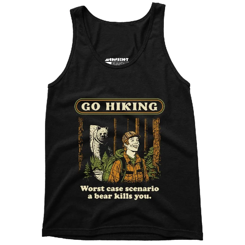 Go Hiking - Unisex Tank Top activewear tank top