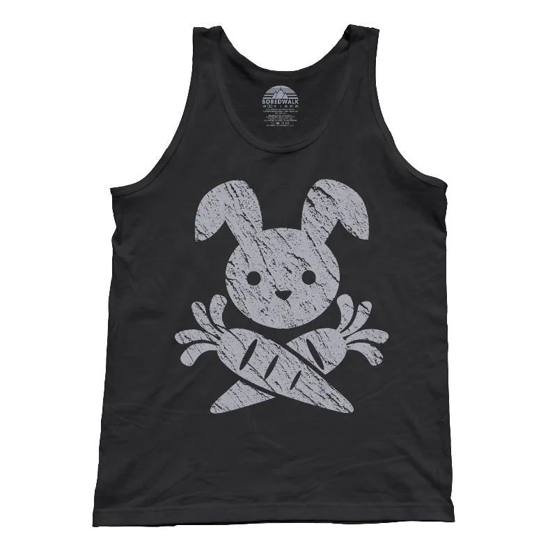 Unisex Jolly Roger Bunny Tank Top - By Ex-Boyfriend cropped tank top