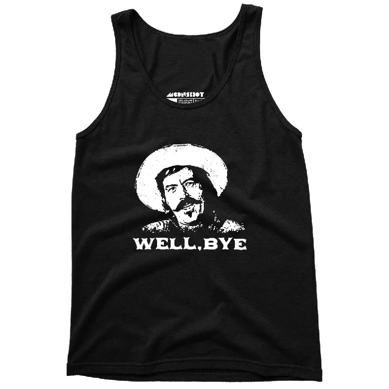 Well, Bye - Tombstone - Unisex Tank Top pastel tank top